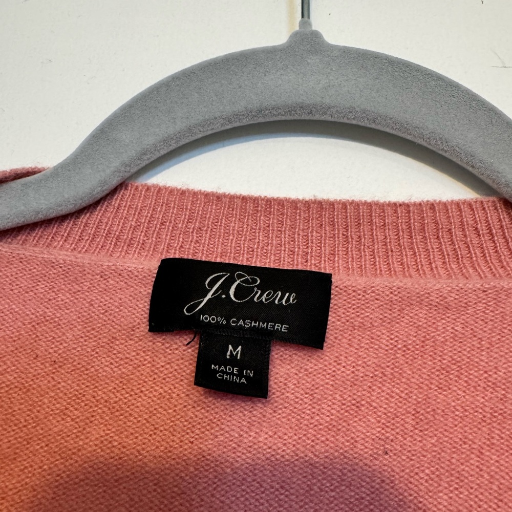 J. Crew Dusty Rose Crew Neck Sweater - Picture 3 of 4